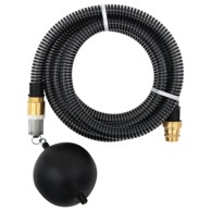 Usisno crijevo s mjedenim priključcima crno 1,1 " 5 m PVC